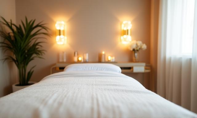 Een rustige en veilige behandelkamer in onze salon in Tilburg